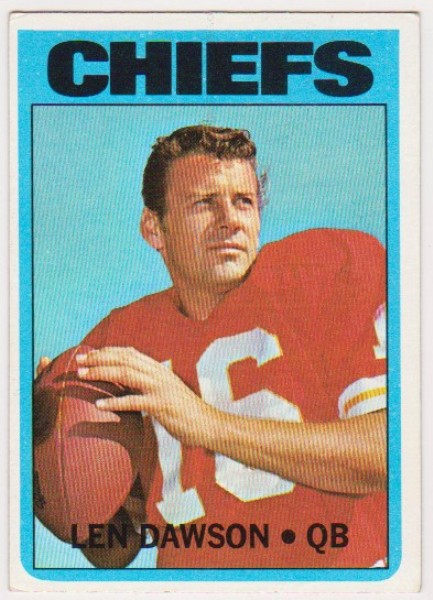 1972 Topps Len Dawson #245 Card - HOF'er