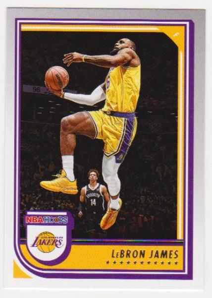 Lebron James 2022-23 Hoops #170 Card