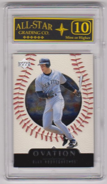 Graded 10 - Alex Rodriguez 1999 Upper Deck Ovation #28 Card