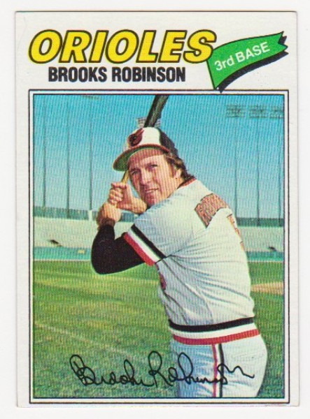 1977 Topps Brooks Robinson #285 Card - HOF'er