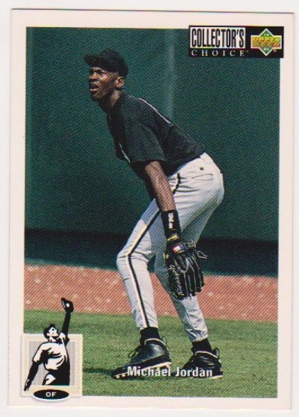 ITALIAN VERSION - Michael Jordan 1994-95 Collector's Choice #23 Card
