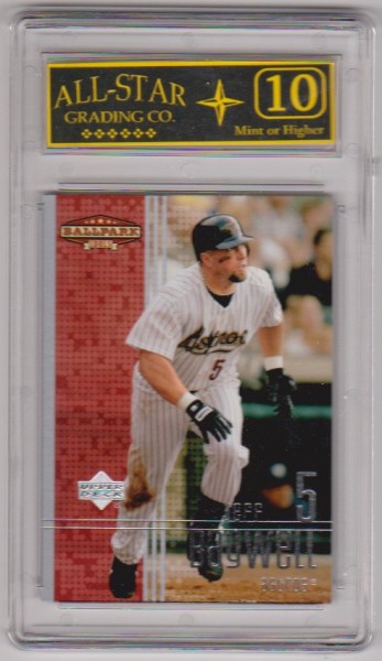 Graded 10 - Jeff Bagwell 2002 Upper Deck Ballpark Idols #93 Card
