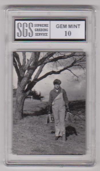 Graded Gem Mint 10 - Babe Ruth 1993 Megacards Ruthian Shots #2 Card ...
