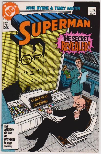 1987 DC Comics SUPERMAN #2 Issue 
