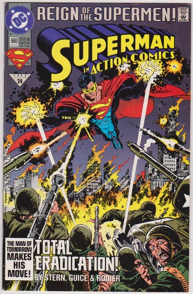 1993 DC Comics SUPERMAN IN ACTION COMICS #690 Issue