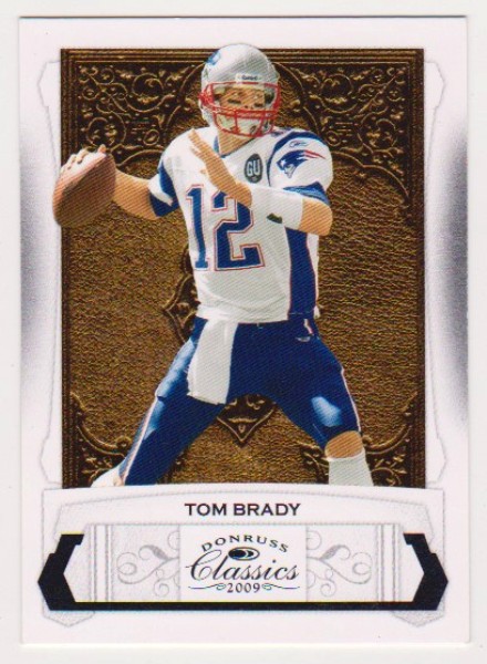 Tom Brady 2009 Donruss Classics #59 Card