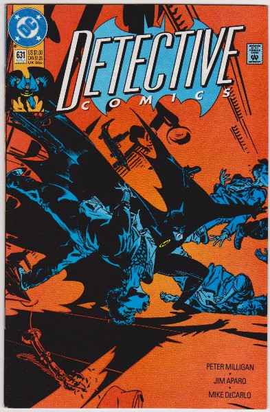 1991 DC Comics DETECTIVE COMICS #631 Issue