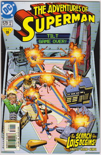 2000 DC Comics The Adventures Of Superman #579 Issue