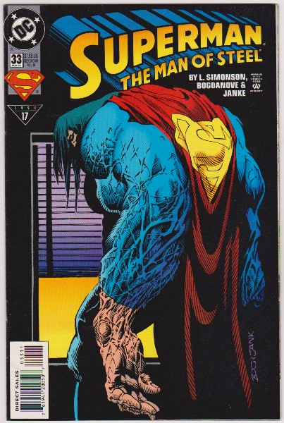 1994 DC Comics Superman The Man Of Steel #33 Issue