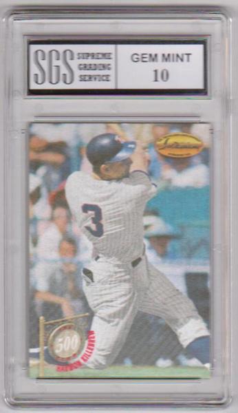 Graded Gem Mint 10 - Harmon Killebrew 1994 Ted Williams RED VERSION 500 Home Run Club #5C3 Card