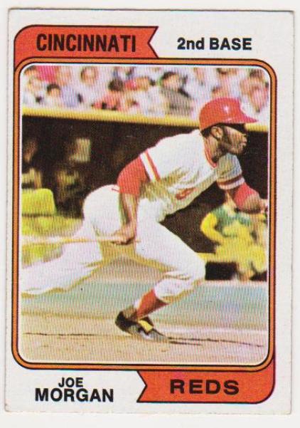 1974 Topps Joe Morgan #85 Card - HOF'er
