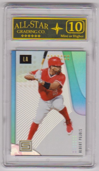 Graded 10 - Albert Pujols 2019 Panini Status #21 Card