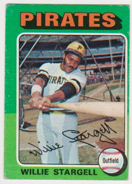1975 Topps Willie Stargell #100 Card - HOF'er
