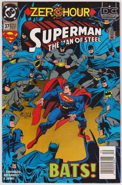 1994 DC Comics Superman The Man Of Steel #37 Issue