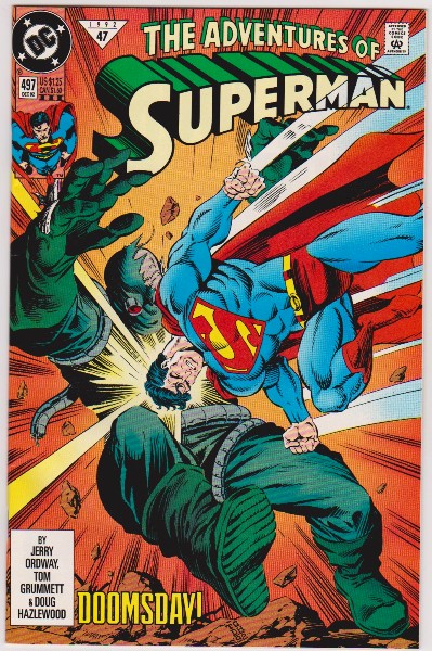 1992 DC Comics The Adventures Of Superman #497 Issue