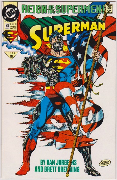 1993 DC Comics SUPERMAN #79 Issue