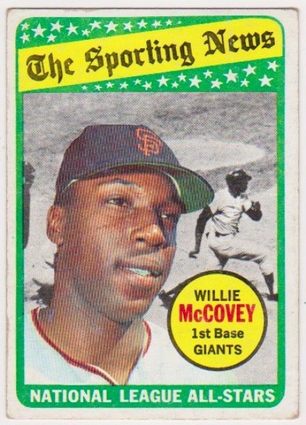 1969 Topps Willie McCovey #416 Card - HOF'er