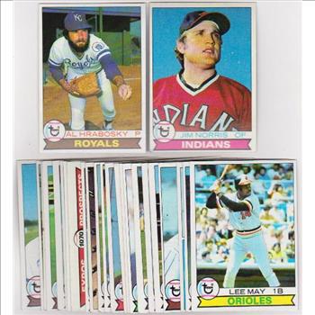 25 Different 1979 Topps Baseball Cards - Al Hrabosky + More