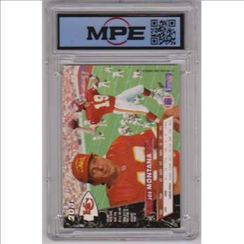 Graded MPE NM/MT+ 8.5 - Joe Montana 1993 Fleer Ultra #203 Card