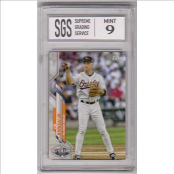 Graded Mint 9 - Cal Ripken, Jr. 2020 Topps Update #U-209 Card