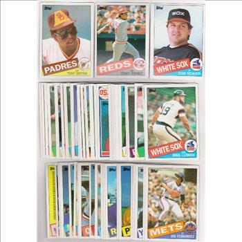 50 Different 1985 Topps Baseball Cards - Tony Gwynn + More