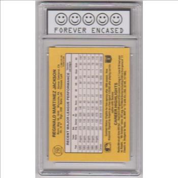 Graded Mint 9 - Reggie Jackson 1987 Donruss #210 Card
