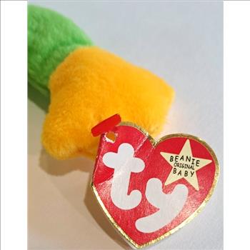 1997 Ty Beanie Baby Smoochy The Frog - With Original Tags