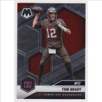 Tom Brady 2021 Panini Mosaic #201 Card