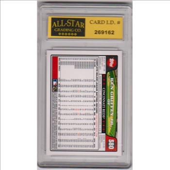 Graded 10 - Ken Griffey Jr. 2008 Topps #580 Card
