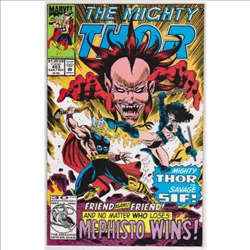 1992 The Mighty Thor #453 Issue - Marvel Comics