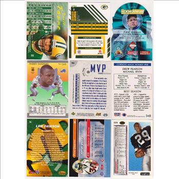 Football Card Collection 1991-2007 w/ Brett Favre, Aaron Rodgers + More
