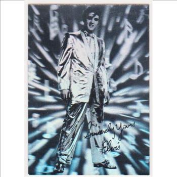 1993 Rockstreet Elvis Presley Hologram Promo - Only 25,000 Produced