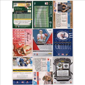 Football Card Collection 1990-2022 w/ Brett Favre, Dan Marino + More