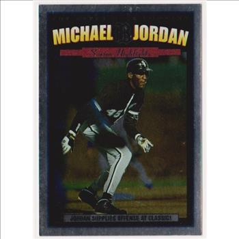 1994 Upper Deck Michael Jordan Season Highlights Jumbo #MJ-2 Card
