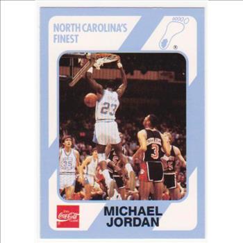 Michael Jordan 1989 North Carolina #15 College Card
