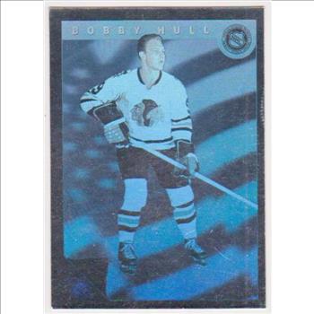 Signed - Bobby Hull 1991-92 Ultimate Original Six Holograms Autographed Card