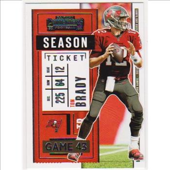 Tom Brady 2020 Panini Contenders #12 Card