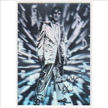 1993 Rockstreet Elvis Presley Hologram Promo - Only 25,000 Produced