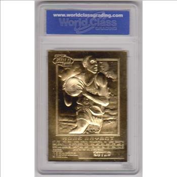 Rookie Graded Gem Mint 10 - Kobe Bryant 1996-97 Skybox EX-2000 w/ Purple Signature 23 Kt Gold Card