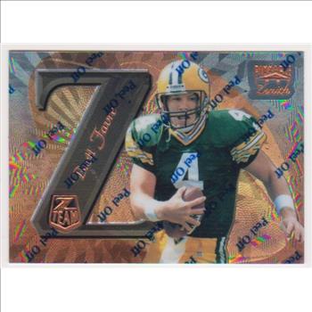 Brett Favre 1997 Zenith Z-Team #ZT11 Promo Card
