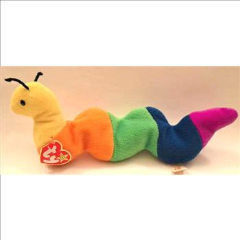 1995 Ty Beanie Baby Inch The Inchworm - With Original Tags