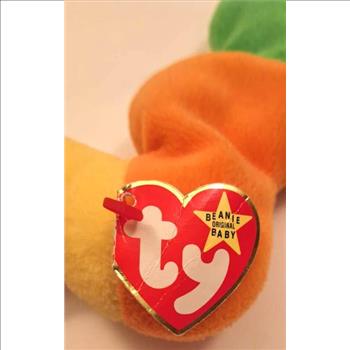 1995 Ty Beanie Baby Inch The Inchworm - With Original Tags
