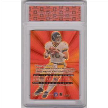 Rookie Graded Gem Mint 10 - Tom Brady 2000 Fleer Ultra Polychrome Gold Refractor Card