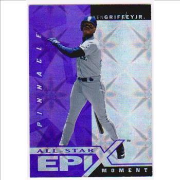 Ken Griffey, Jr. 1998 Pinnacle Epix Purple All-Star Moment #E1 Insert Card