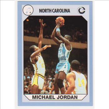 Michael Jordan 1990 North Carolina #44 College Card