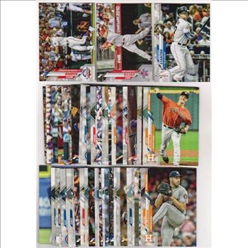 100 Different 2020 Topps Update Baseball Cards w/ Bryce Harper + More