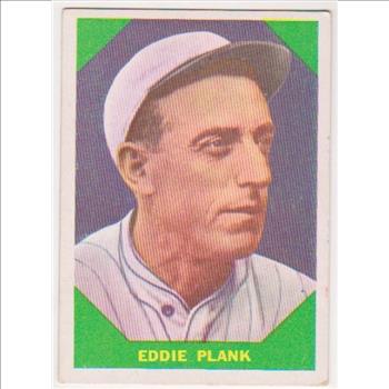 1960 Fleer Eddie Plank #46 Card - HOF'er