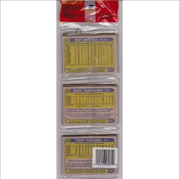 1987 Topps Baseball 49 Card Rack Pack w/ Dale Murphy On Front