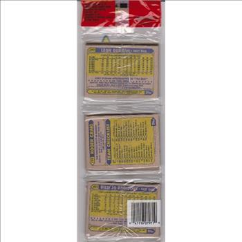 1987 Topps Baseball 49 Card Rack Pack w/ Mike Schmidt On Front