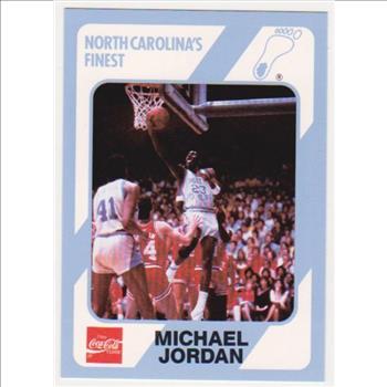 Michael Jordan 1989 North Carolina #14 College Card